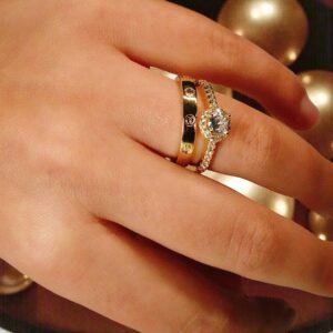 Bague Duo Élégance