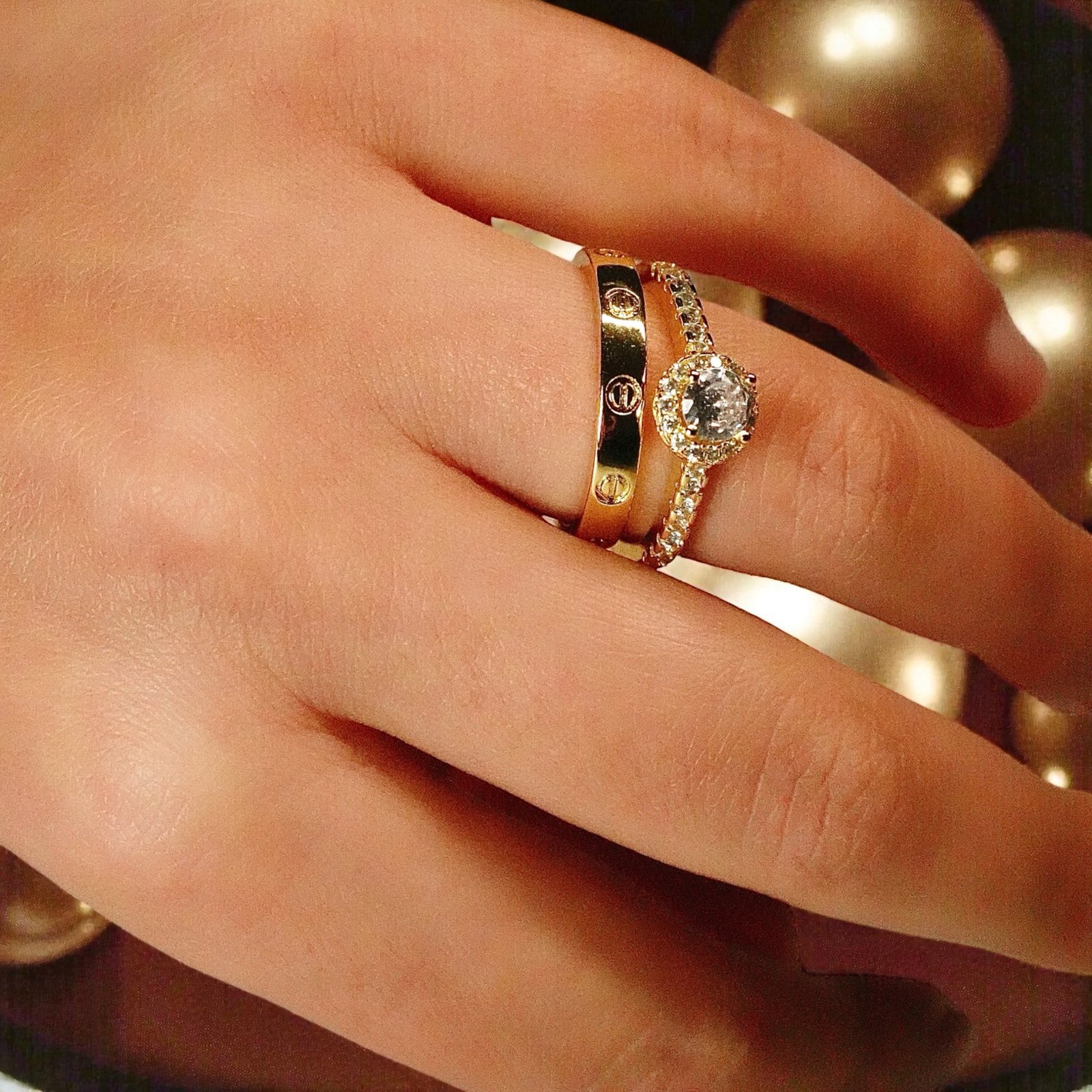 Bague Duo Élégance